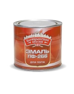 Эмаль ПФ 266 красно коричневая 0 8 кг Русэкспресс