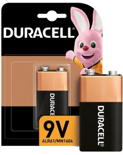 Батарейка Krona 6Lr61 9V Блистер 1Шт Alkaline арт 6LR61 1BL Duracell