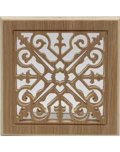 Решетка декоративная деревянная на магнитах К 13 112 13 1515 150х150мм Пересвет