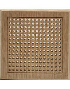 Решетка декоративная деревянная на магнитах К 05 112 05 1515 150х150мм Пересвет