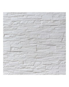 Настенная плитка Шамони Slim 100 белая 10 x 30 см Leonardo stone
