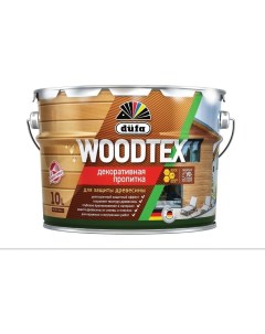 Пропитка Wood Tex махагон 10л Н0000006098 Dufa