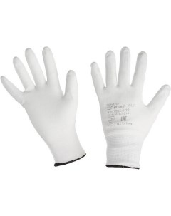 Перчатки защитные нейлоновые с полиуретановым покрытием размер 10 183677 нейлон с ПУ Nobrand