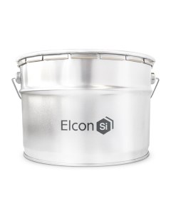 Эмаль термостойкая до 700 С серебристая 10 кг Elcon