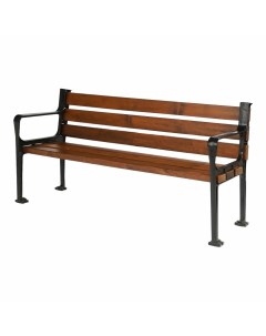 Скамейка PG 7110 PG7115 коричневая Siemo bench