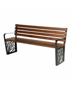 Скамейка PG7064 коричневая Siemo bench