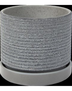 Горшок цветочный Лоза 15 h13 5 см v1 5 л керамика серый Nobrand