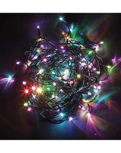 Световая гирлянда новогодняя 32964 60 м разноцветный RGB Feron