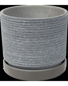 Горшок цветочный Лоза 18 h16 5 см v2 6 л керамика серый Nobrand