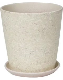 Горшок цветочный Бежевый камень 3 15 см 1 5 л керамика цвет бежевый Nobrand