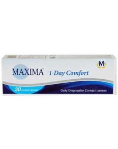 Контактные линзы 1 Day Comfort 30 линз R 8 6 1 50 Maxima