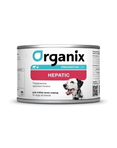 Влажный корм для собак PREVENTIVE LINE HEPATIC 12 шт по 240 г Organix