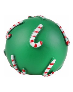 Игрушка для собак Новогодний мяч 6 5 см Nobrand