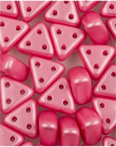 Бусины Emma beads Alabaster Pastel Pink 5 гр Czech beads