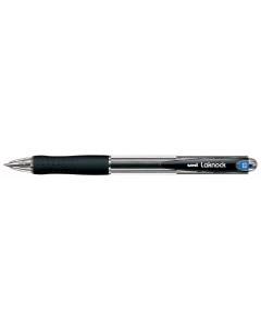 Ручка шариковая UNI Laknock SN 100 черная 0 5 мм 1 шт Uni mitsubishi pencil