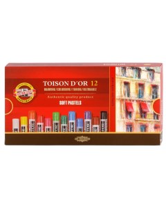 Пастель Toison D or Soft 8512 12 цветов Koh-i-noor