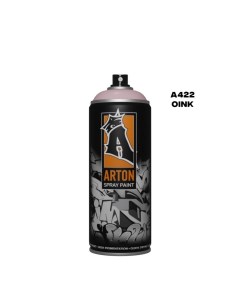 Аэрозольная краска A422 Oink 520мл бледно розовый Arton