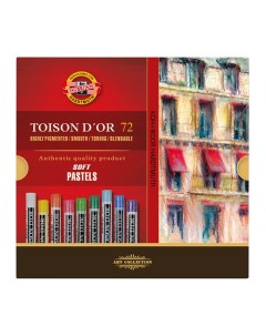 Пастель Toison D or 8517 круглое сечение 72 цвета Koh-i-noor