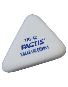 Ластик TRI 42 45х35х8 мм белый треугольный PMFTRI42 42 шт Factis