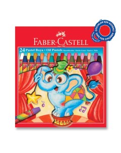 Faber Castell Масляная пастель для детского творчества 24 цвета Faber-castell