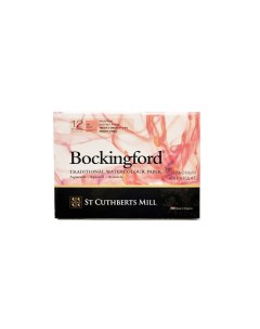 Альбом склейка для акварели Bockingford H P мелкое зерно 18х13 см 12 л 300 г белый St cuthberts mill