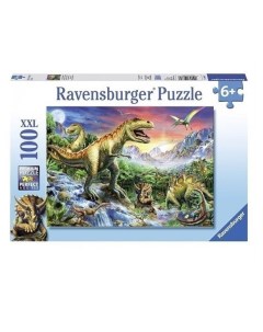 Пазл У динозавров 100 деталей Ravensburger