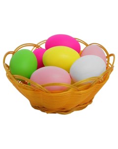 Набор яиц для декорирования 10 шт в корзинке Sima-land