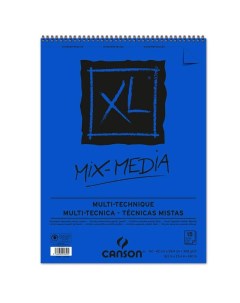 Альбом на спирали для смешанных техник XL Mix Media 42х59 4см 15 листов Canson