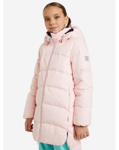 Пальто пуховое для девочек Ahde Розовый Reima