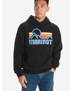 Худи мужская Черный Marmot