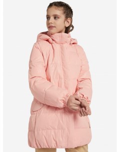Пальто утепленное для девочек Puntala Розовый Reima