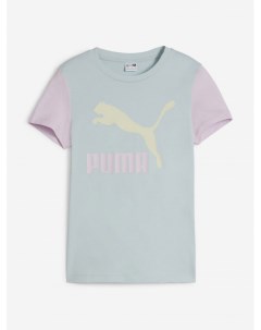 Футболка для девочек Classics Голубой Puma