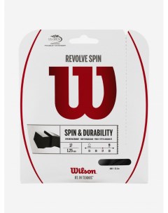 Струна для большого тенниса Revolve Spin 17 Set Черный Wilson