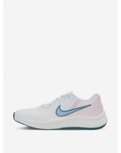 Кроссовки для девочек Star Runner 3 Gs Белый Nike