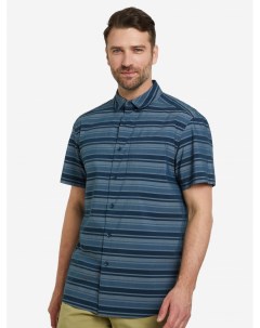 Рубашка с коротким рукавом мужская Brohm Striped Синий Arcteryx