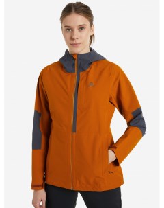 Куртка мембранная женская Outrack Оранжевый Salomon