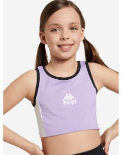 Спортивный топ бра для девочек Фиолетовый Kappa