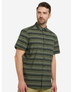 Рубашка с коротким рукавом мужская Brohm Striped Зеленый Arcteryx