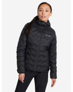 Пуховик женский Delta Ridge Down Hooded Jacket Черный Columbia