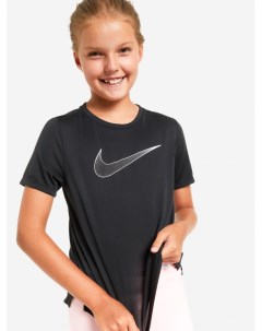 Футболка для девочек Dri FIT One Черный Nike