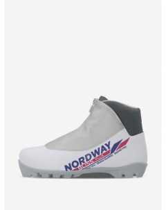 Ботинки для беговых лыж женские Bliss Plus NNN Белый Nordway