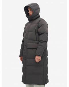 Пальто утепленное мужское Серый Shu