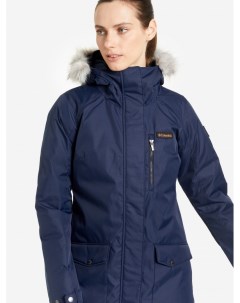 Куртка утепленная женская Suttle Mountain Long Insulated Jacket Синий Columbia