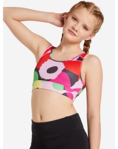 Спортивный топ бра для девочек Marimekko Believe This Training Мультицвет Adidas