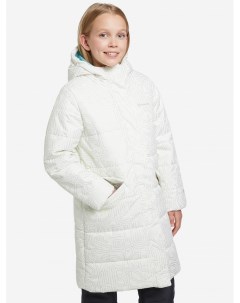 Куртка утепленная для девочек Белый Outventure