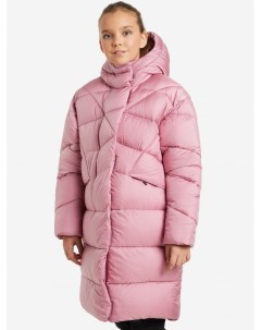 Пальто утепленное для девочек Розовый Northland