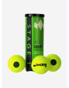 Мяч для большого тенниса Зеленый Diadem