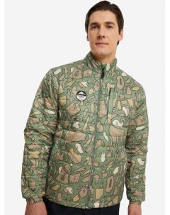 Куртка утепленная мужская Micropuff Зеленый Airblaster