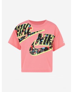 Футболка для девочек Futura Bokeh Розовый Nike