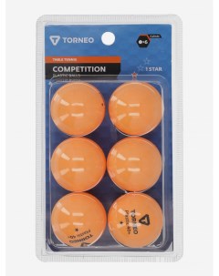 Мячи для настольного тенниса 6 шт Оранжевый Torneo